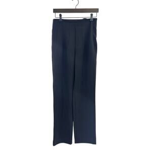 Staud dart waist straight leg trouser black sz 4